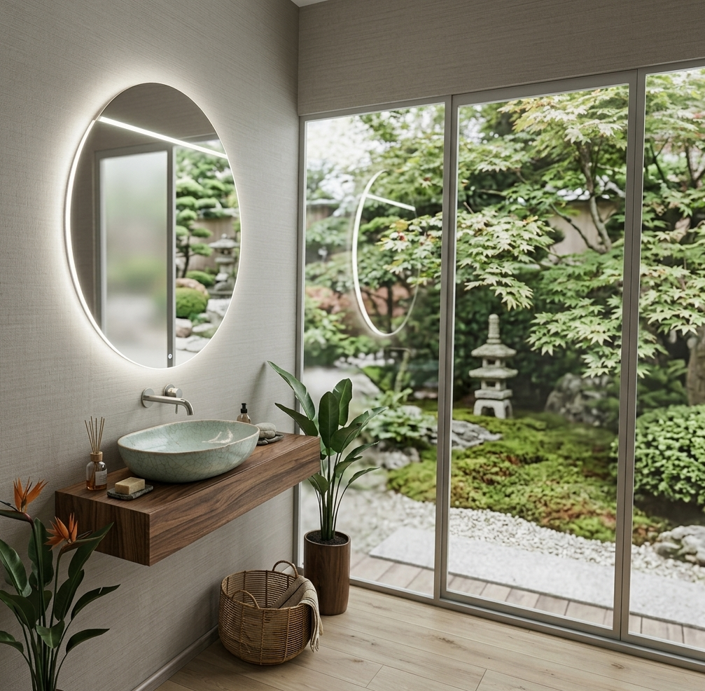 Cómo elegir un espejo de baño con iluminación integrada