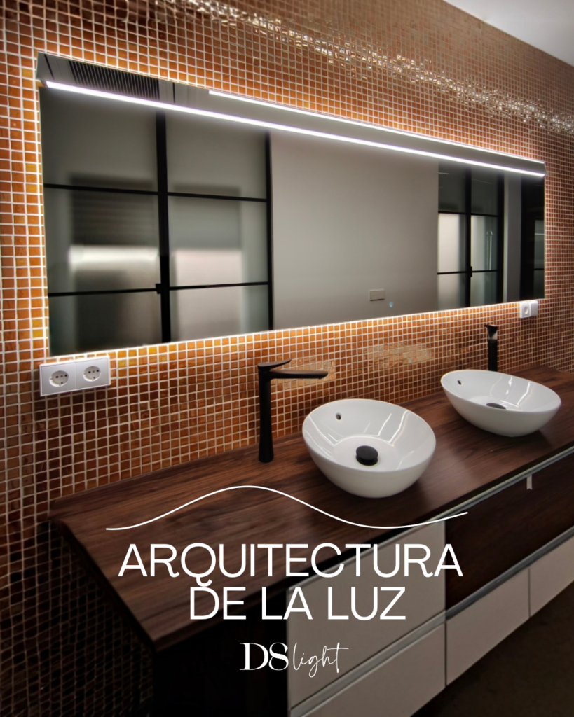 Espejos de baño con iluminación integrada